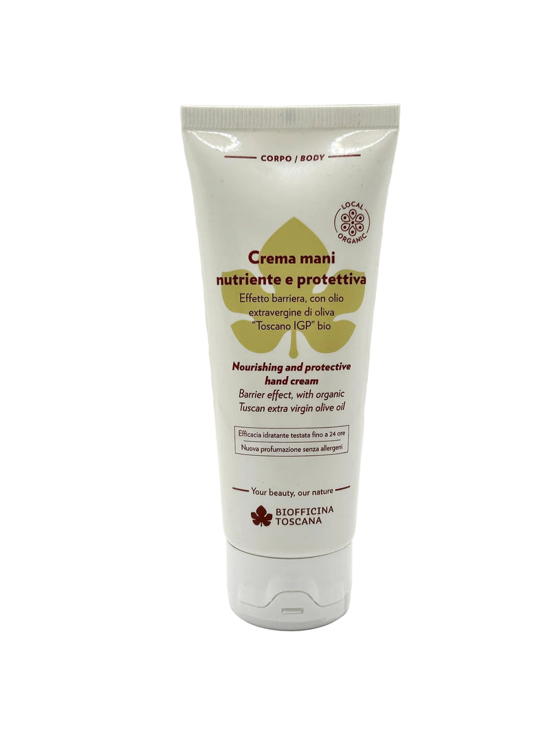 Biofficina Toscana Vårdande Skyddande Handkräm 75ml | Italiensk Hudvård - Essenza Naturals
