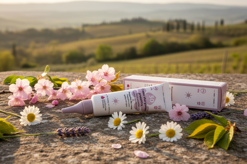 Dagkräm SPF30 med Astaxantin & Rubiox – Det Ultimata Anti-Age Solskyddet från Biofficina Toscana