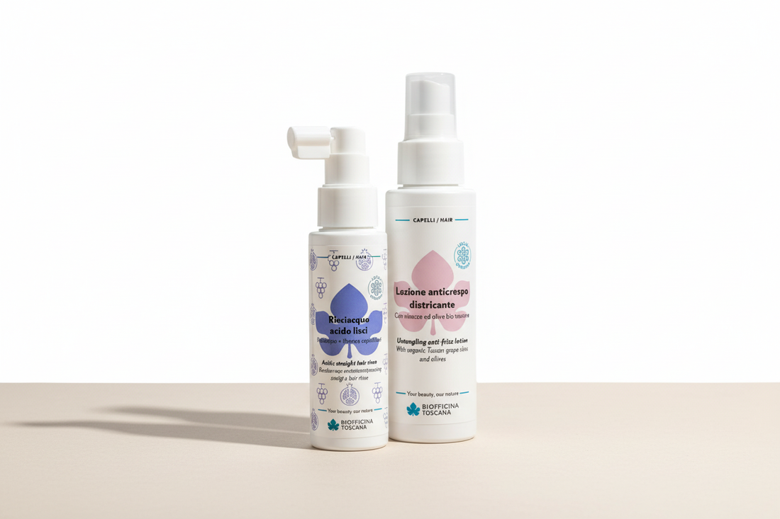 "Hårstyling och hårvård från Biofficina Toscana - Italienska produkter med naturliga ingredienser