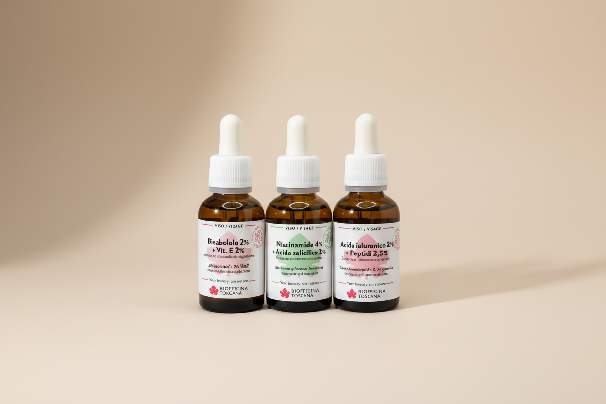 Ansiktsserum från Biofficina Toscana - guide till aktivt serum för olika hudtyper