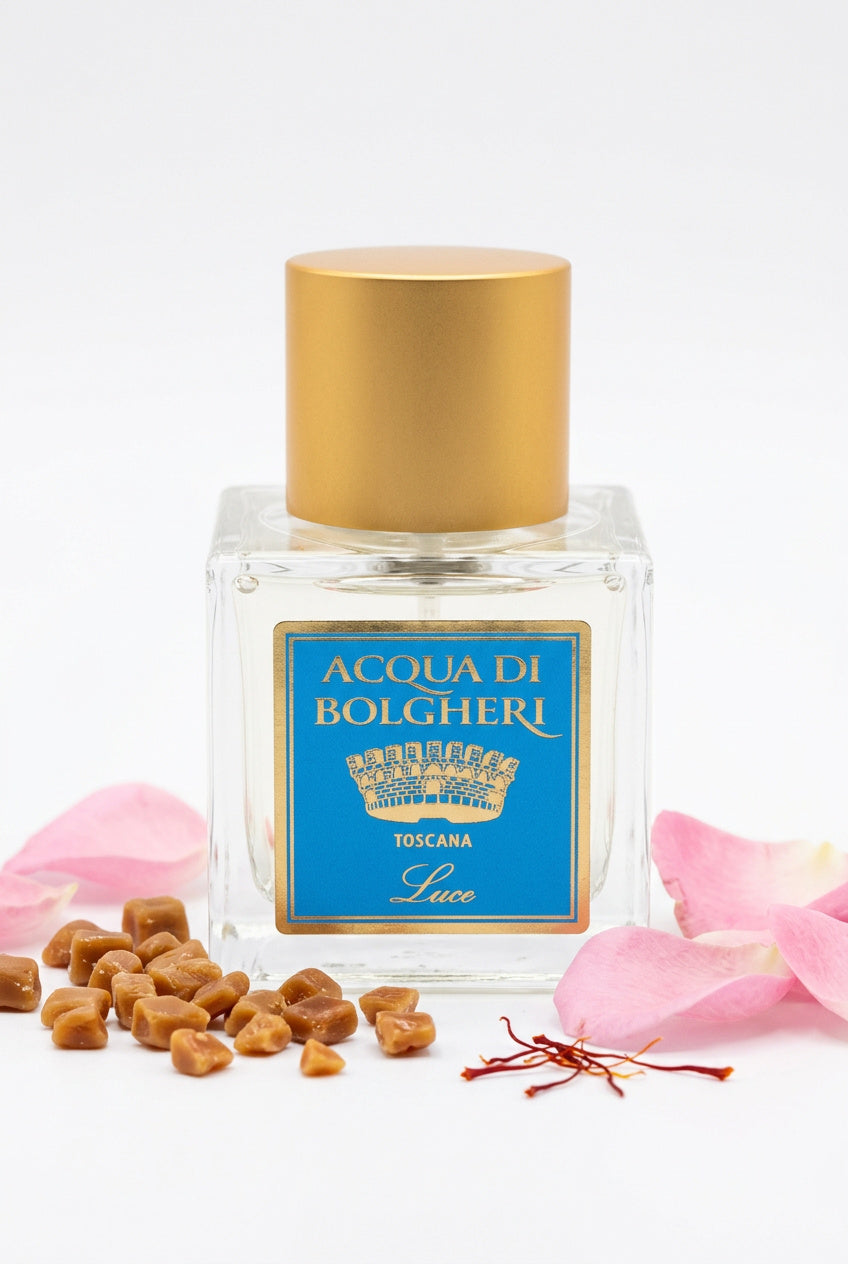 Luce Eau de Parfum herr med saffran, jasmin och bärnsten – naturlig parfym
