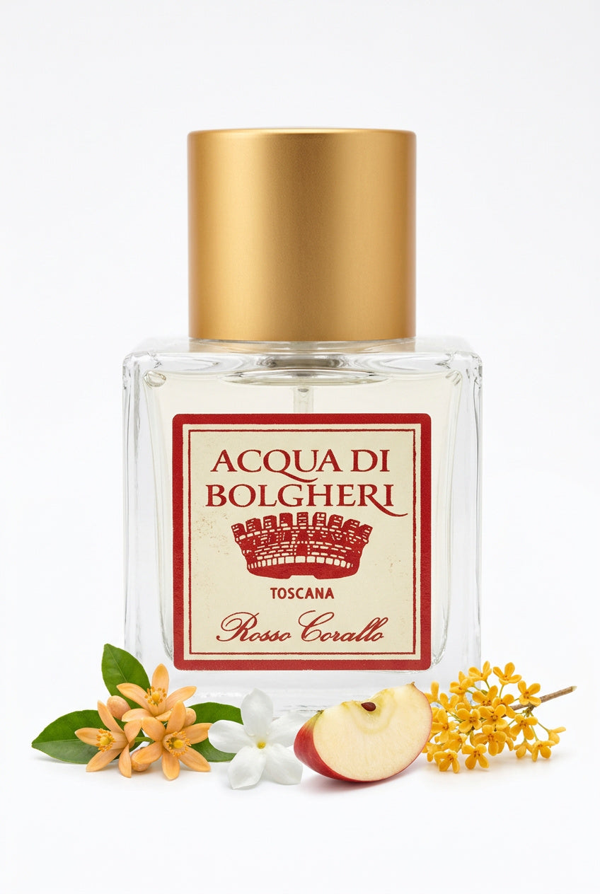 Rosso Corallo Eau de Parfum dam med apelsin, jasmin och osmanthus – naturlig parfym