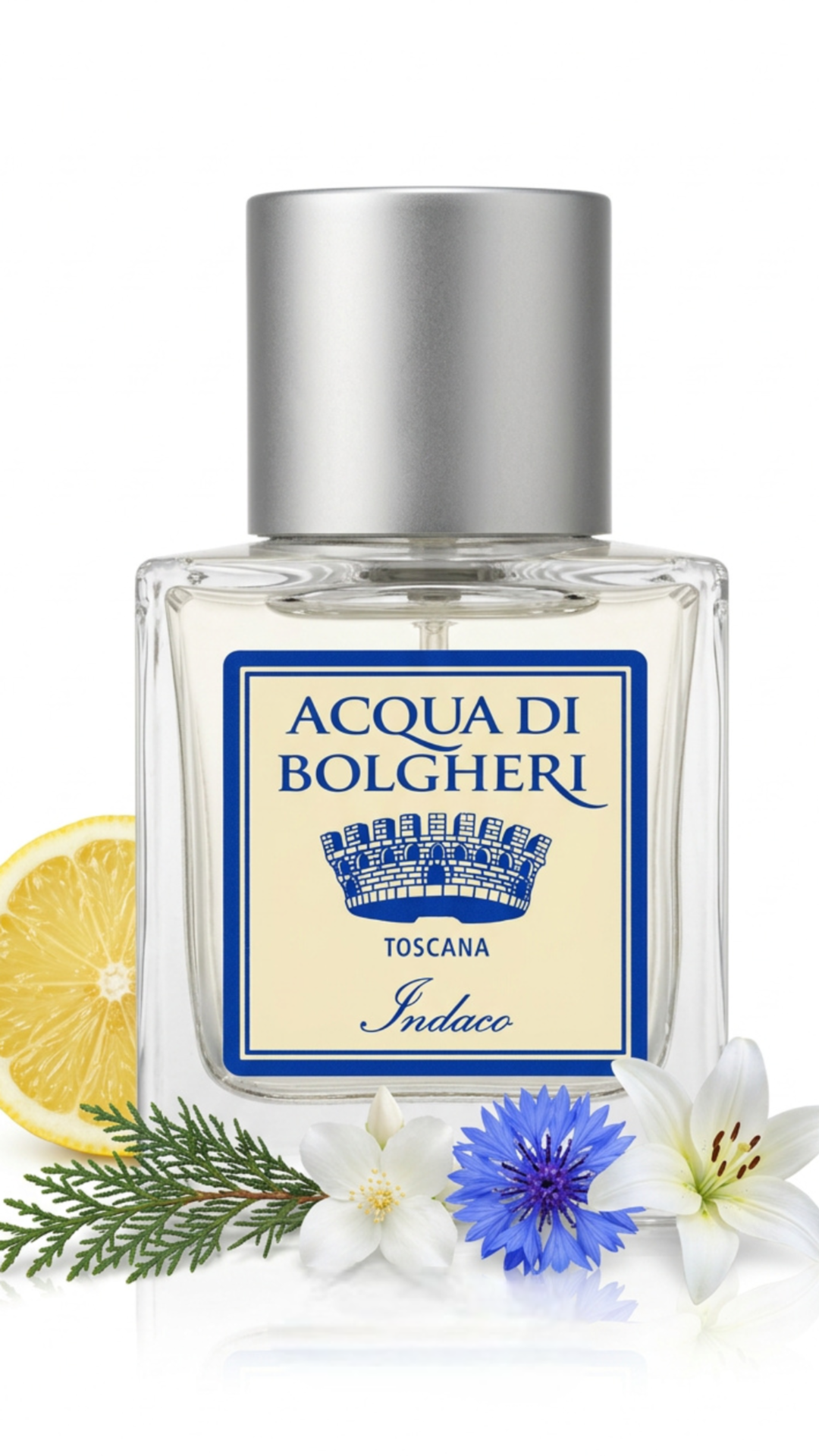 Indaco Eau de Parfum unisex med cypress, cederträ och jasmin – naturlig parfym