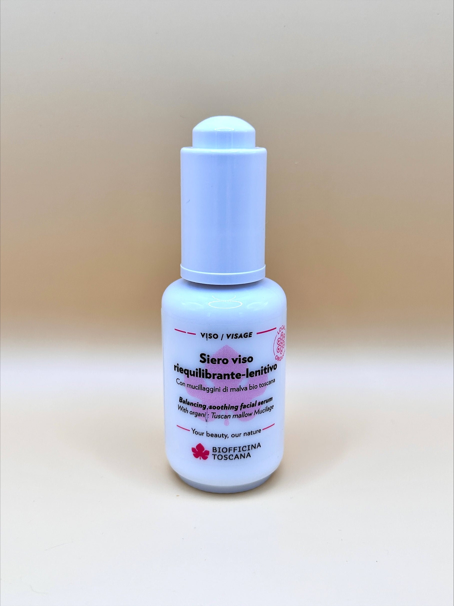Biofficina Toscana Balanserande & Lugnande Serum 30ml | Dämpar rodnader & Lugnar känslig hud