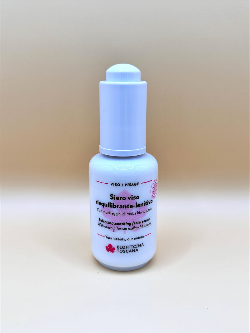 Biofficina Toscana Balanserande & Lugnande Serum 30ml | Dämpar rodnader & Lugnar känslig hud