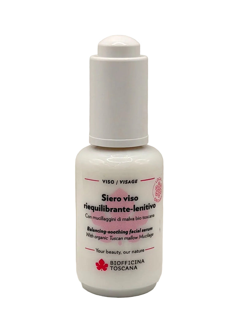 Biofficina Toscana Balanserande Lugnande Serum 30ml Ansiktsserum | Italiensk Hudvård - Essenza Naturals
