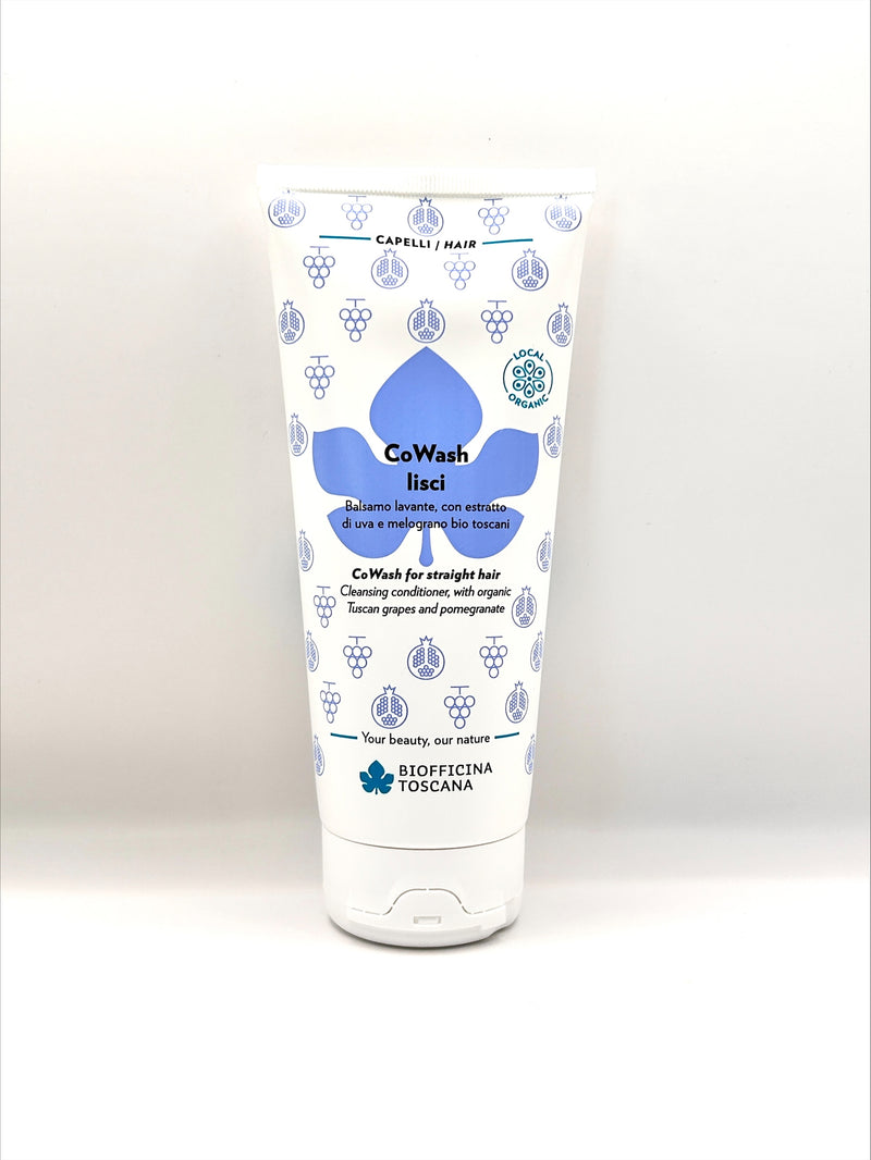 Biofficina Toscana Co Wash för Rakt Hår 200ml | Schampo & Balsam i samma prdukt
