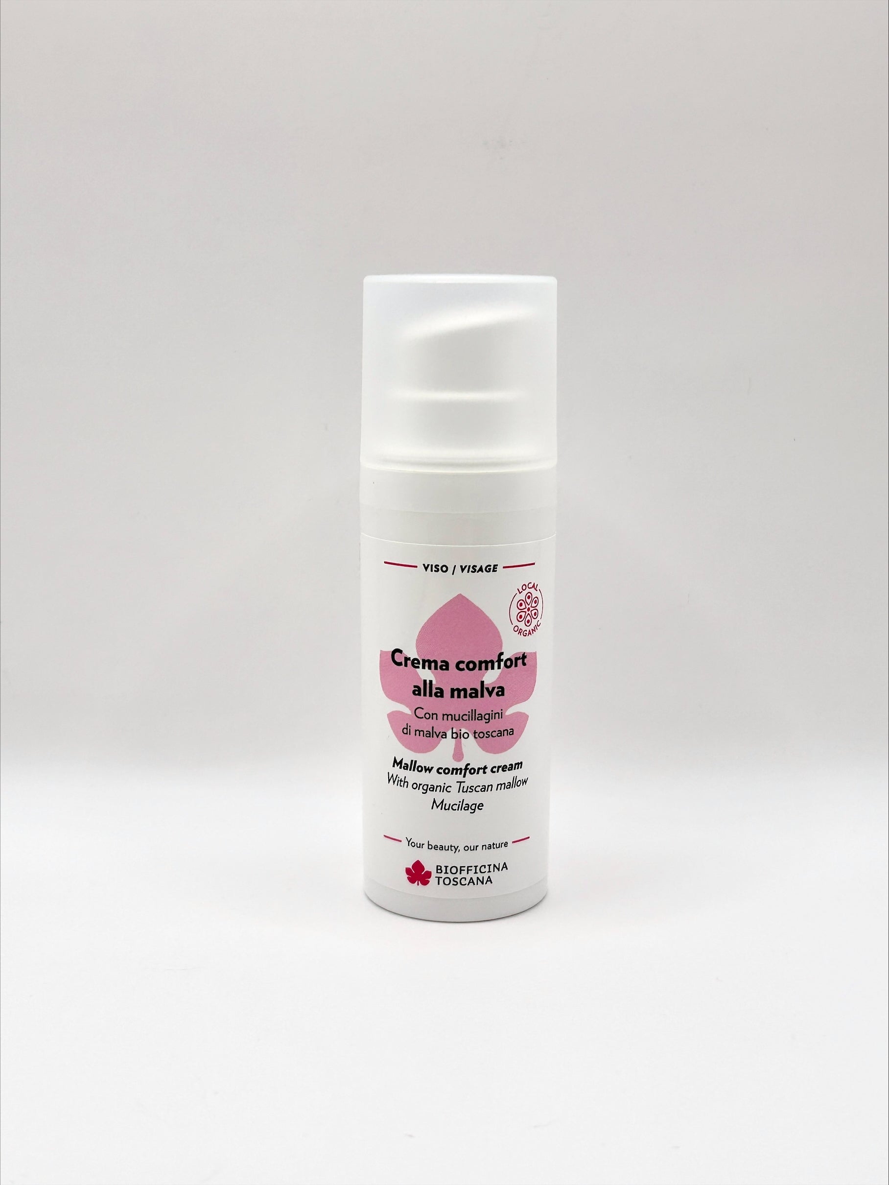 Biofficina Toscana Malva Comfort Cream 50ml | Malva-Mucilage & Hyaluronsyra
