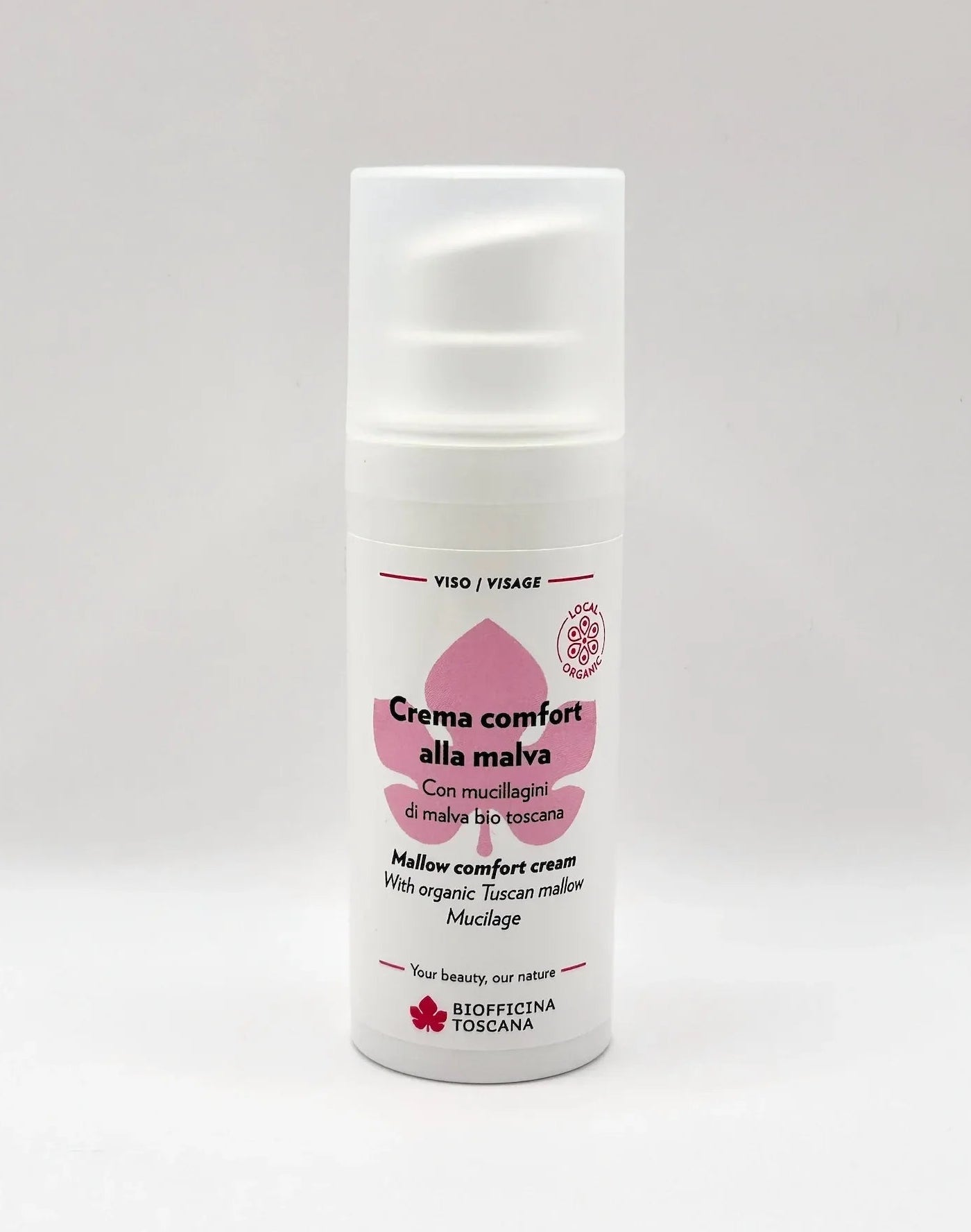 Biofficina Toscana Malva Comfort Cream 50ml | Malva-Mucilage & Hyaluronsyra