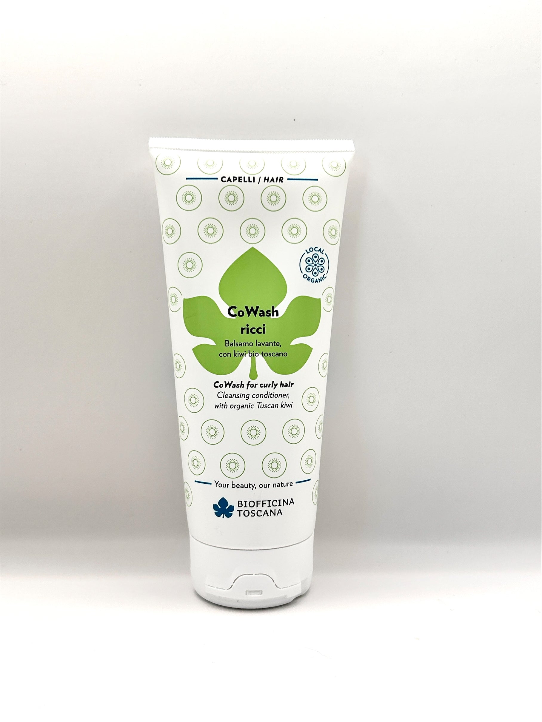 Biofficina Toscana Rengörande Co Wash för Lockigt Hår 200ml | Schampo & Balsam i samma produkt