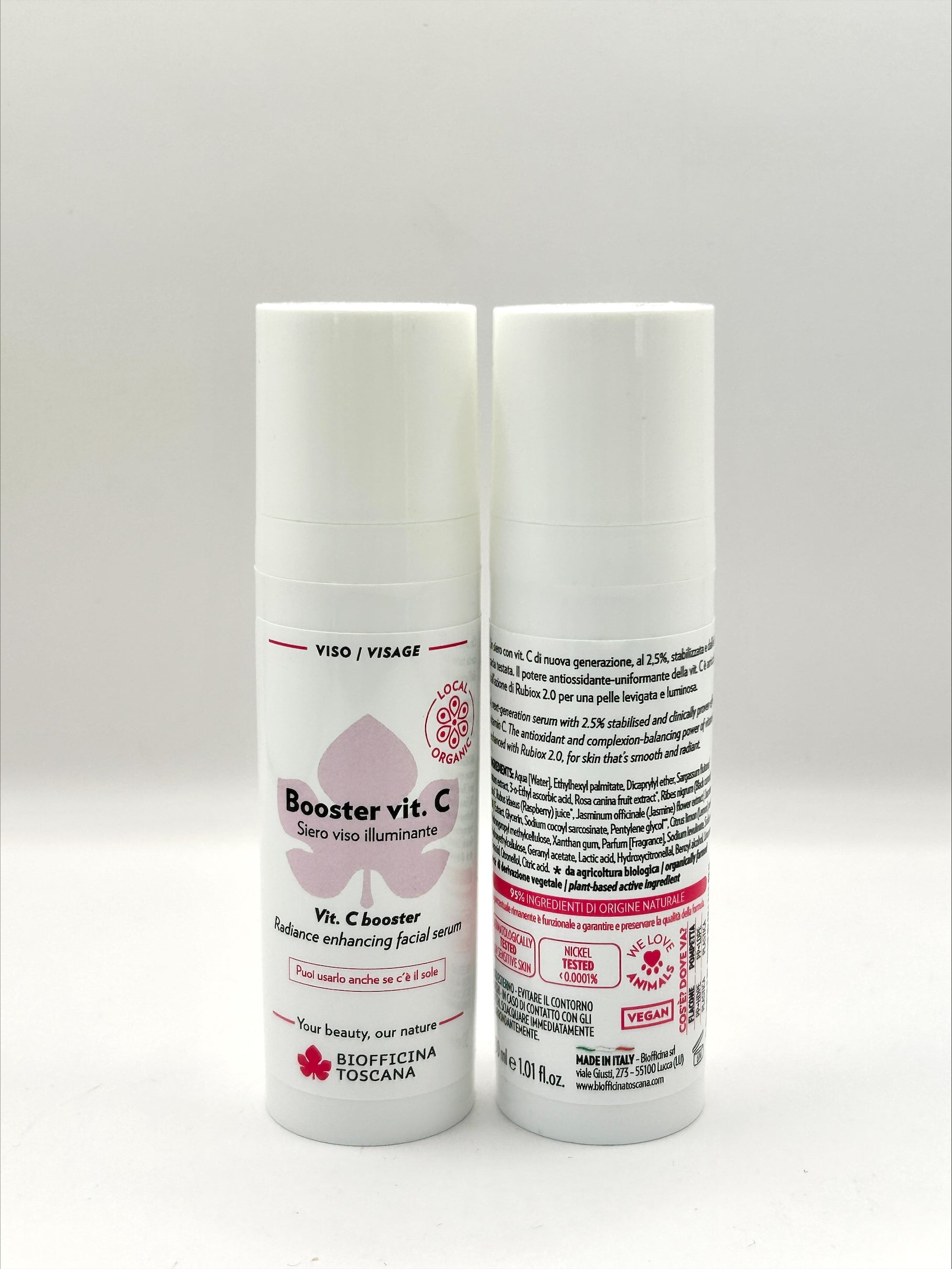 Biofficina Toscana Booster Serum Vitamin C – koncentrerat serum mot pigmentfläckar och för strålande hudton
