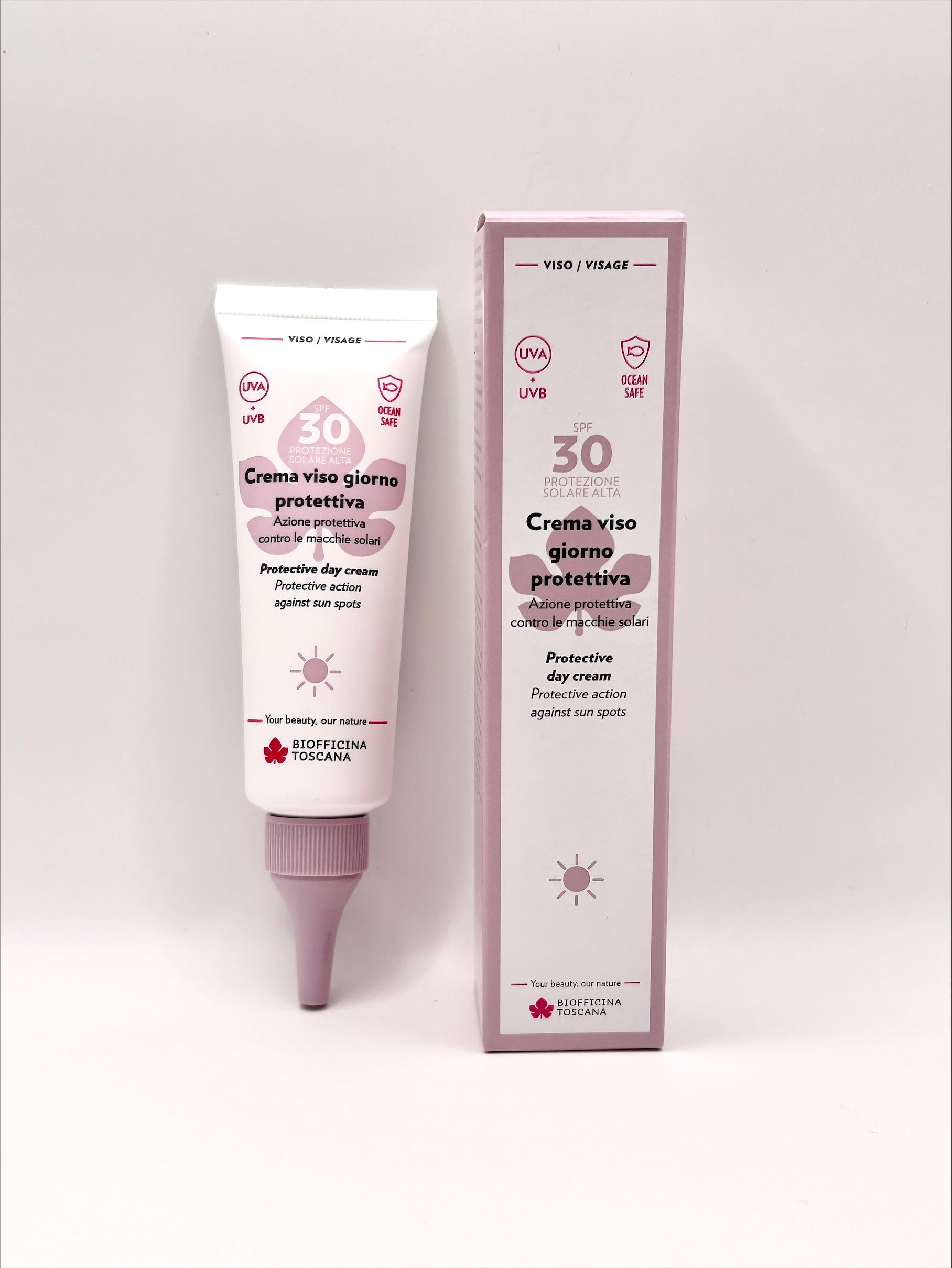 Biofficina Toscana Skyddande Dagkräm SPF30 50ml | Rubiox & Astaxantin