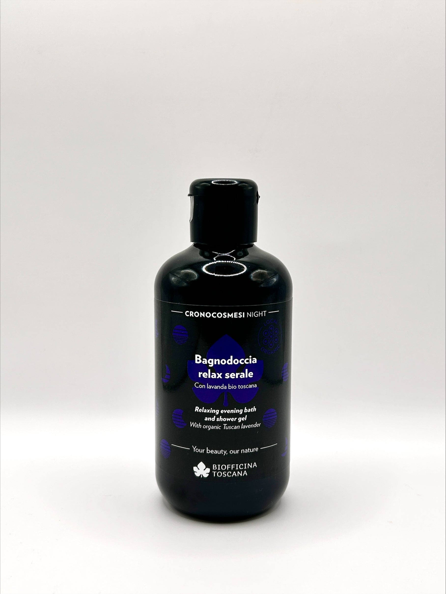 Biofficina Toscana Avslappnande bad & dusch gel 200ml | Lavendel & Lugnande