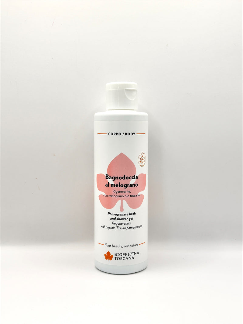 Biofficina Toscana Granatäpple bad- och duschgel 200ml | Antioxidant & Återfuktande