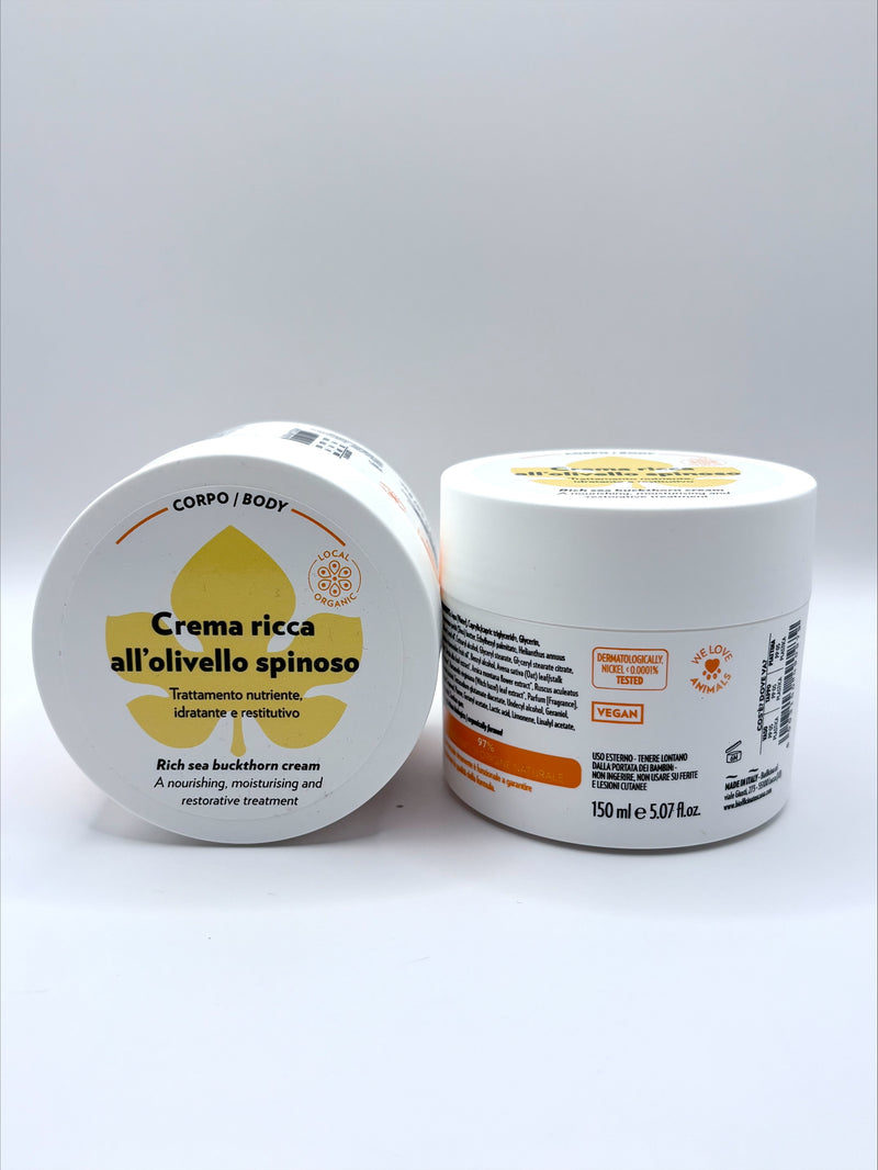 Biofficina Toscana Havtornskräm 150ml | Mjukgörande & Vårdande