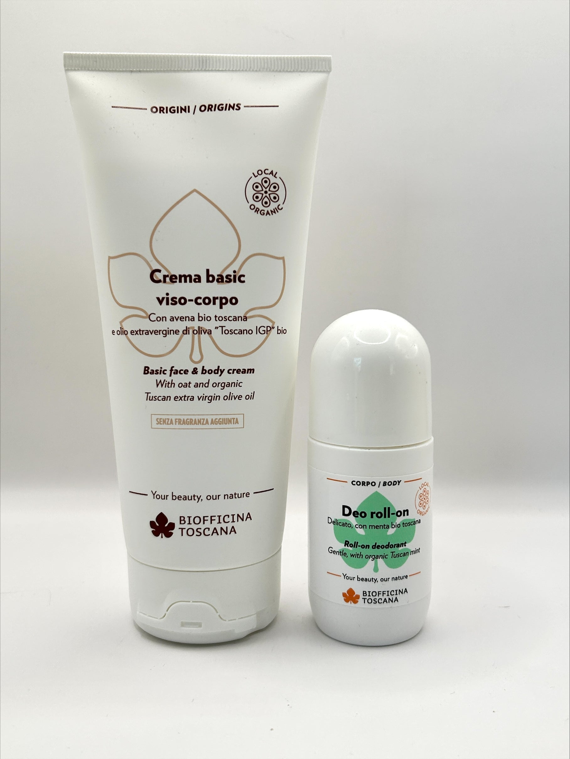 Biofficina Toscana ekologisk deodorant – roll-on med mynta och salvia för långvarig fräschör utan irritation