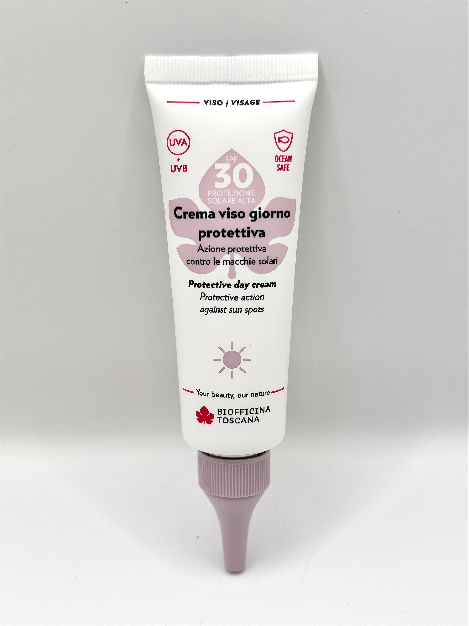 Biofficina Toscana Dagkräm SPF30 Astaxantin & Rubiox 2.0 – anti-age solskydd för ansiktet