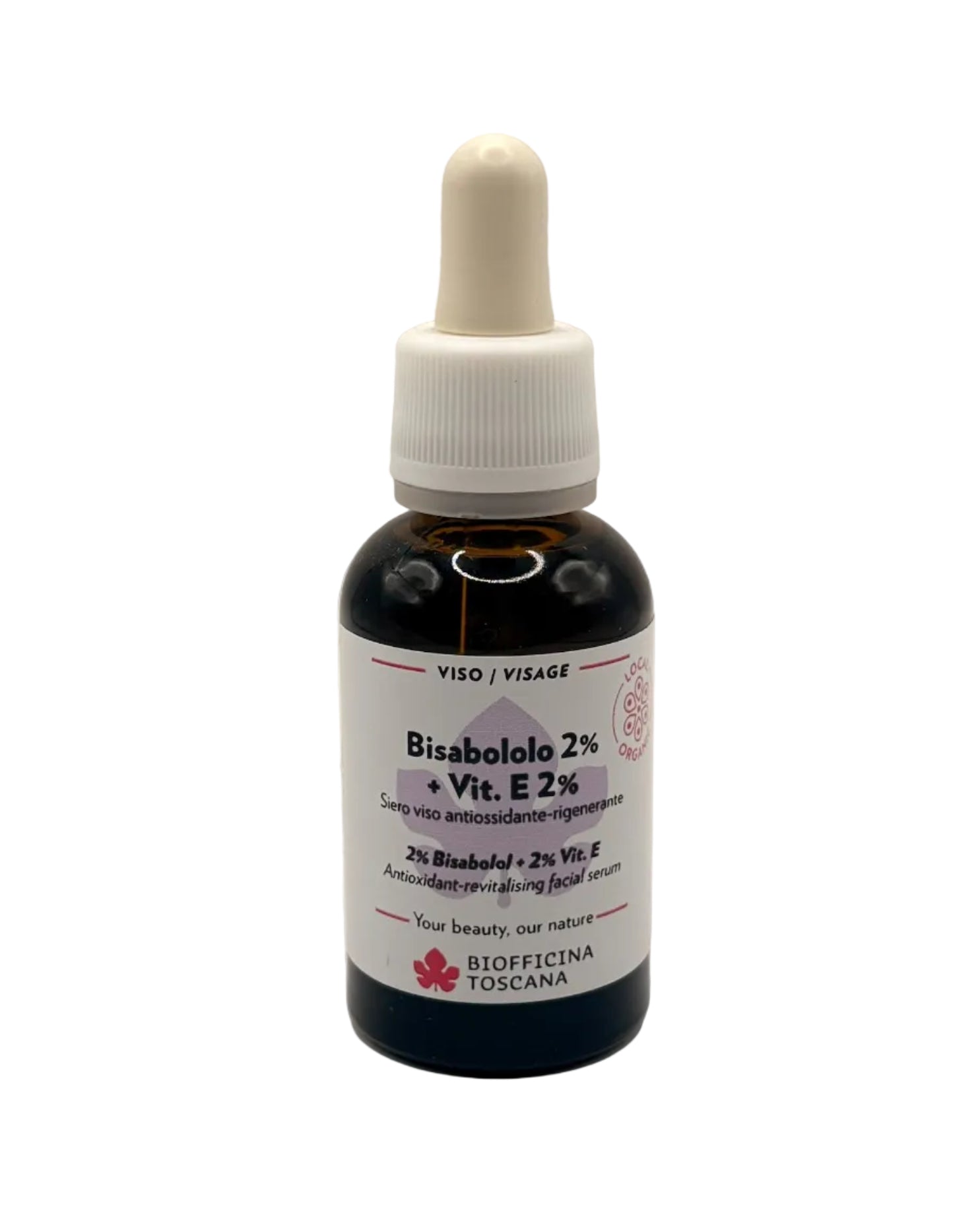 Biofficina Toscana 2% Bisabolol 2% Vitamin E Serum 30ml | Italiensk Hudvård - Essenza Naturals
