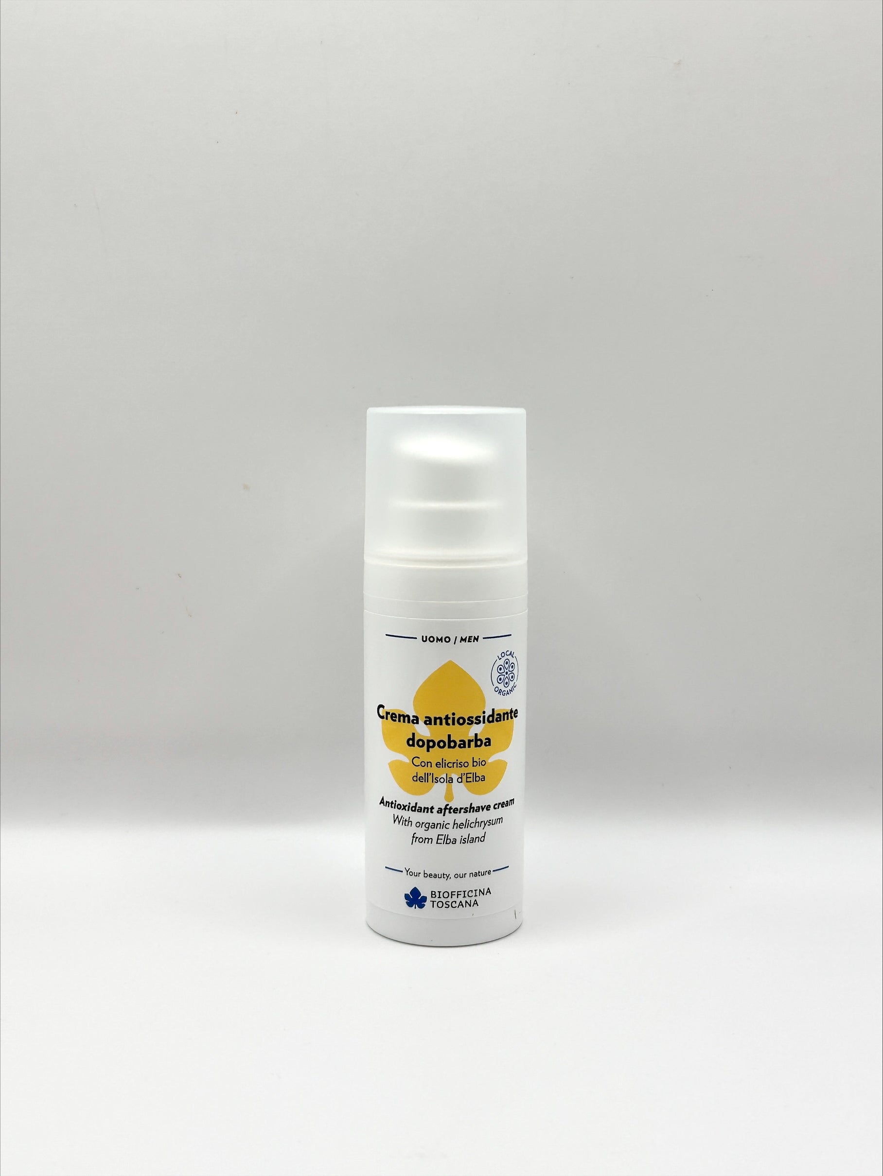 Biofficina Toscana Antioxidant Aftershave Kräm 50ml | Uviox®-Oleox® & Alkoholfri