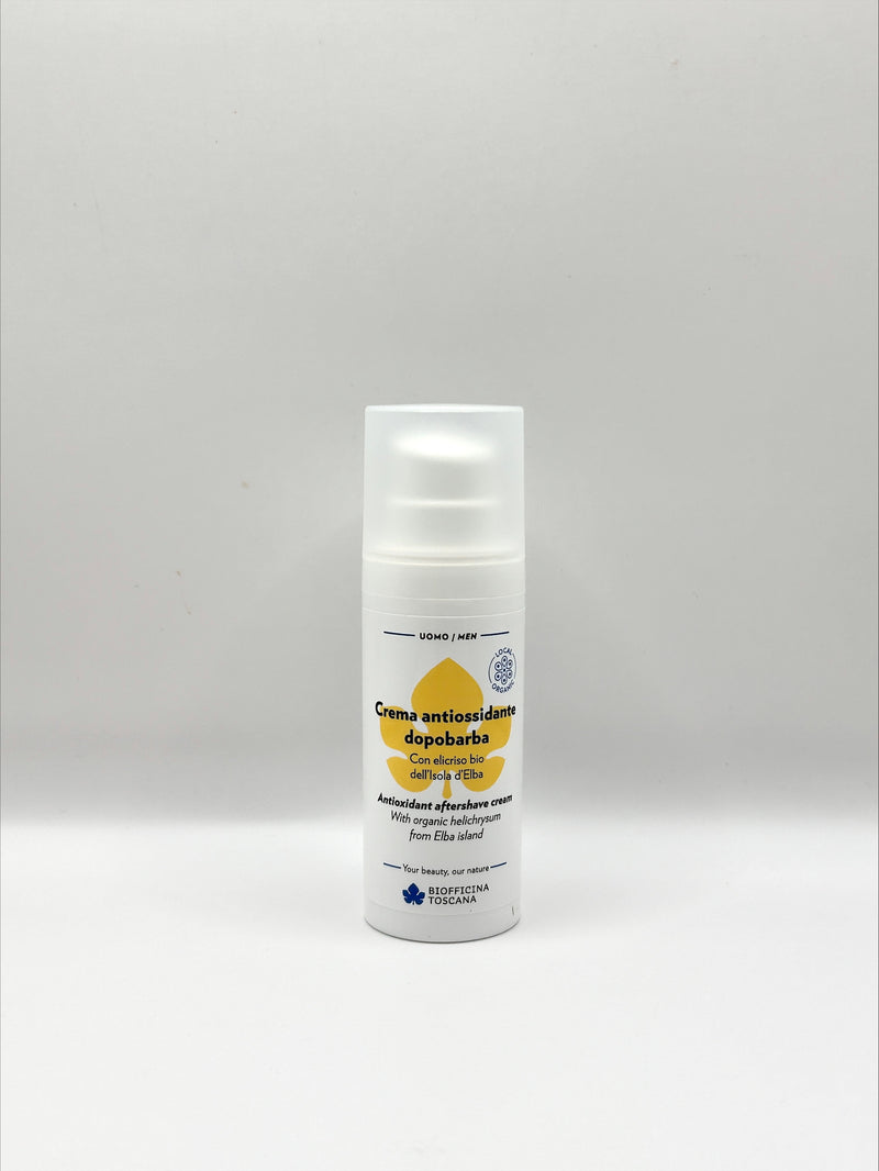 Biofficina Toscana Antioxidant Aftershave Kräm 50ml | Uviox®-Oleox® & Alkoholfri
