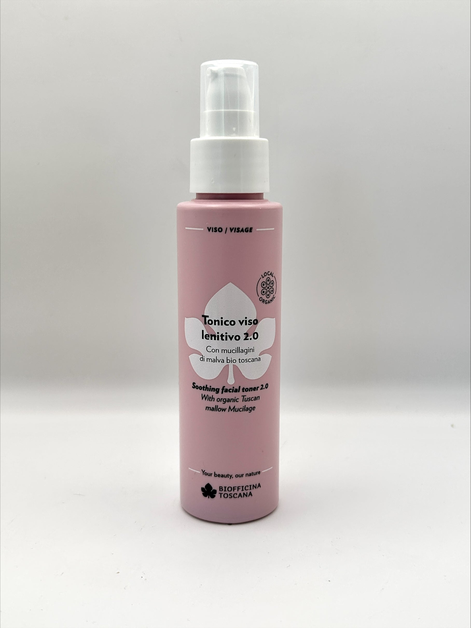 Biofficina Toscana Lugnande Ansiktstoner Malva & Melissavatten – pH-balanserande och återfuktande