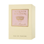 Acqua di Bolgheri La Magnolia EDP förpackning i beige med etikett – Eau de Parfum