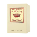 Acqua di Bolgheri Rosso Corallo EDP förpackning i beige med etikett – Eau de Parfum
